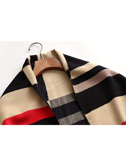 Winter Blanket Scarf Shawls And Wraps For Evening Dresses Cashmere Feel Large Scarfs Scarves For Men And Women