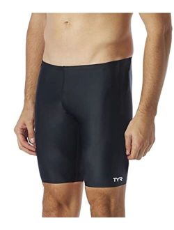 Sport Men's Solid Durafast Jammer Swim Suit