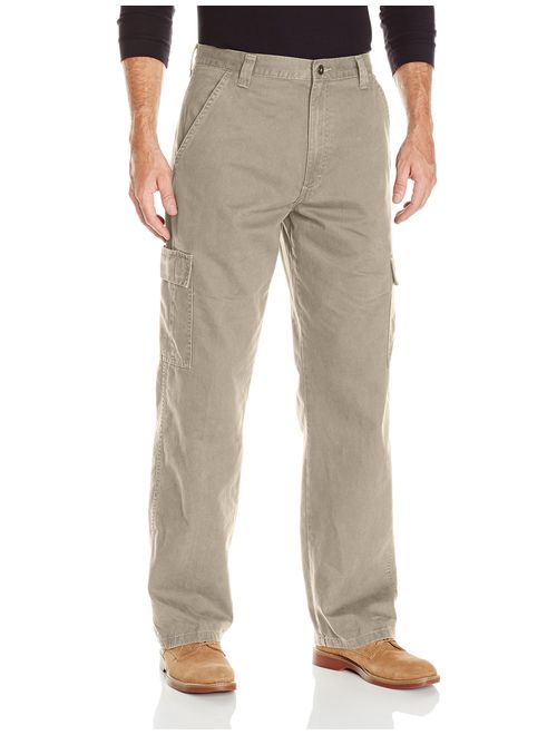 Wrangler NEW Sand Beige Mens Size 34X29 Mid-Rise Solid Cargo Pants