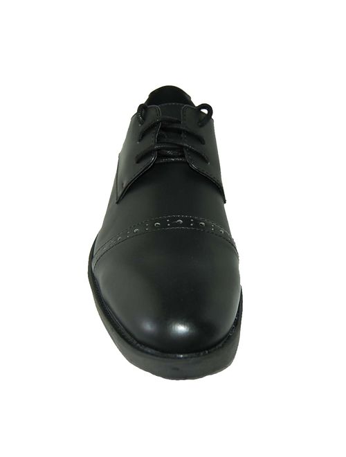 Krazy Shoes BOGO 1 Free Men's Pair | LEATHER LINED Lace-Up Oxfords