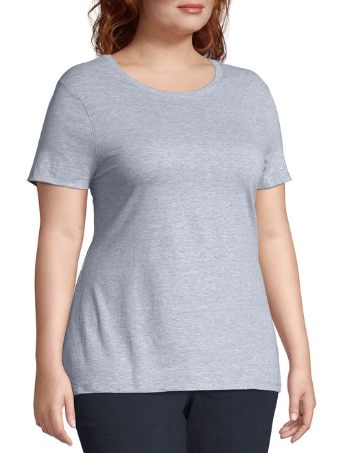 Just My Size Women's Plus Size Short Sleeve Tee