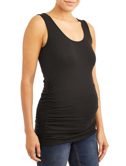 Maternity Oh! Mamma Short Sleeve T-shirt & Tank top, 2 pack (Available in Plus)