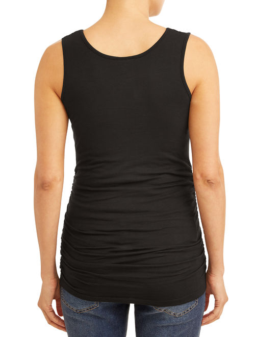 Maternity Oh! Mamma Short Sleeve T-shirt & Tank top, 2 pack (Available in Plus)