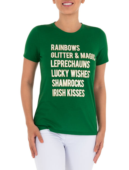 Women's St. Patrick's Day Short Sleeve T-shirt