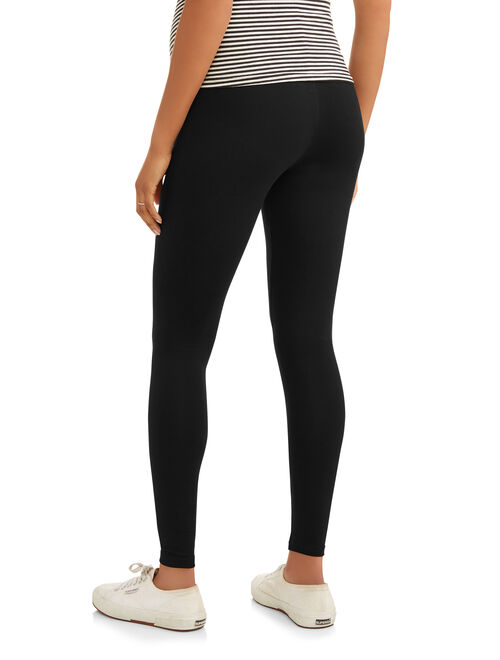 Oh! Mamma Maternity Full Panel Leggings - Available in Plus Sizes