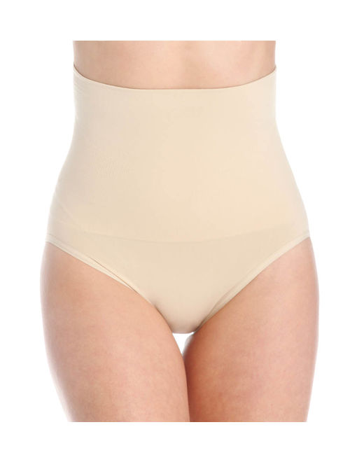 Women's Self Expressions 00523 Slim Waister High Waisted Brief