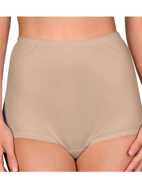 Buy Shadowline 17032 Hidden Elastic Nylon Classic Brief Panty