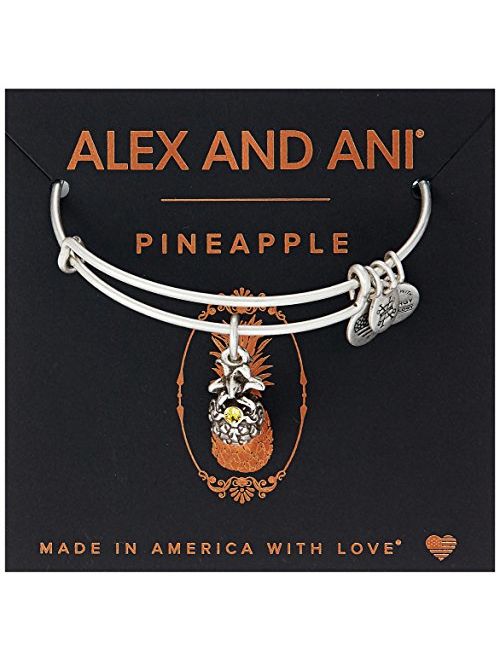 Alex and ANI Pineapple III Bangle Bracelet, Expandable