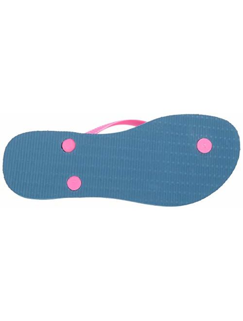 Havaianas Women's Slim Logo Pop Up Multicolored Flip-Flop Sandals