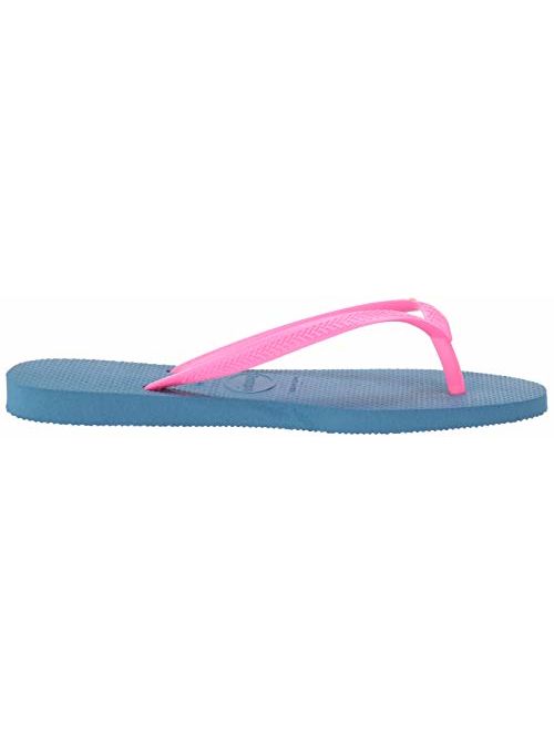 Havaianas Women's Slim Logo Pop Up Multicolored Flip-Flop Sandals