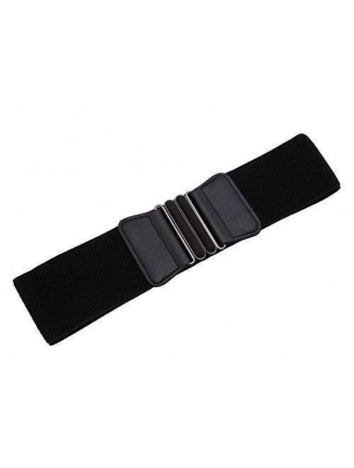VOCHIC Wide Elastic Plus Size Dress Belt for Women Waist Belts Stretch Waistband