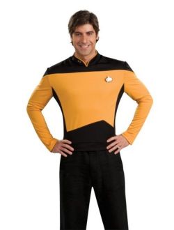 Star Trek The Next Generation Deluxe Lt. Commander Data Adult Costume Shirt