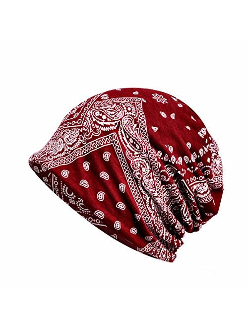 Cotton Fashion Beanies Chemo Caps Cancer Headwear Skull Cap Knitted hat Scarf for Women