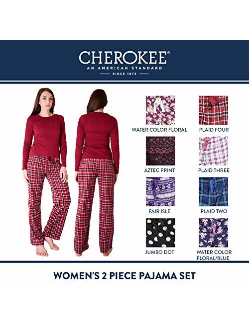 Cherokee Women's 2 Piece Pajama Set