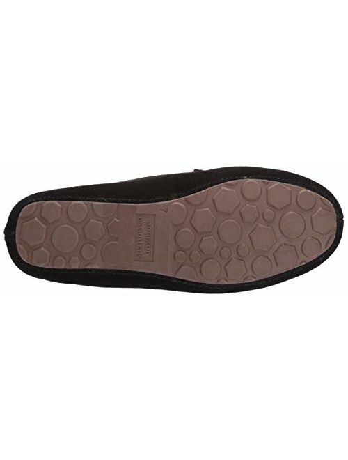 Amazon Essentials Women's Leather Moccasin Slipper