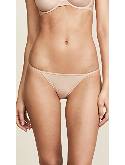 Calvin Klein Underwear Women's Sleek String Bikini Panties
