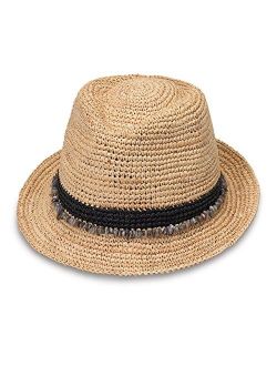 Tahiti Trilby Two-Toned Sun Hat, Packable, Adjustable, Modern Style, Designed in Australia