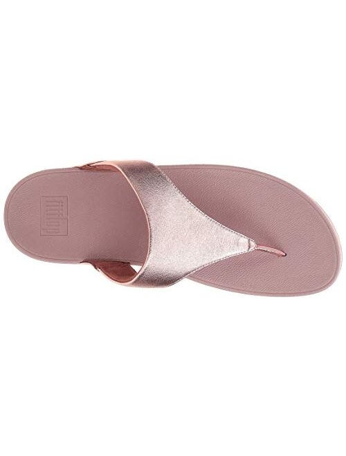 FitFlop Women's Lulu Toe Post Leather Flip-Flop Sandal