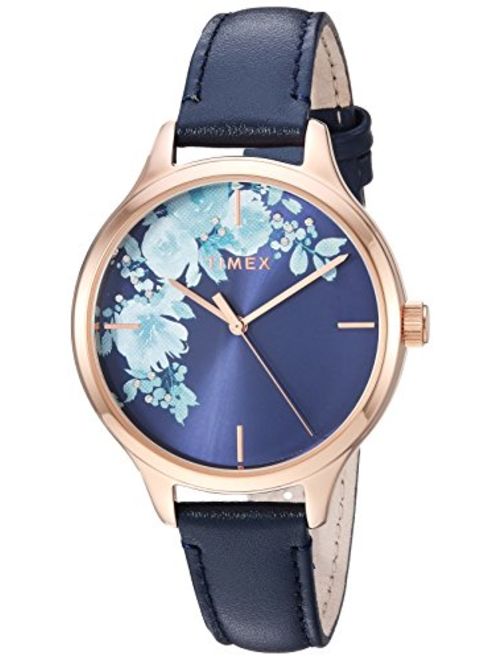 Timex Women's Crystal Bloom Swarovski Accent 36mm Watch