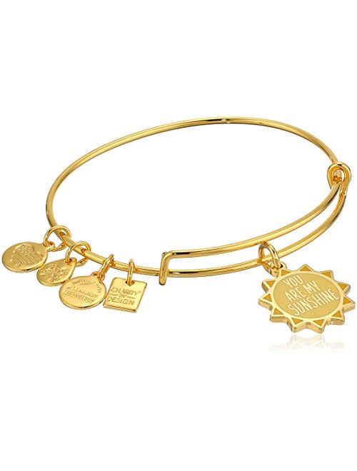 Alex and Ani Women's Charity by Design You are My Sunshine Bangle