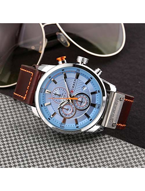 Men's Fashion Watch Simple Casual Analog Quartz Date with Black Milanese Mesh Band Minimalist Wrist Watches