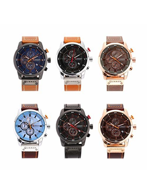 Men's Fashion Watch Simple Casual Analog Quartz Date with Black Milanese Mesh Band Minimalist Wrist Watches
