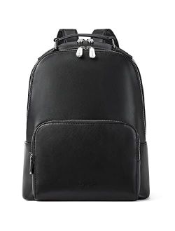 Genuine Leather Backpack Purse for Women Travel Large College Shoulder Bag