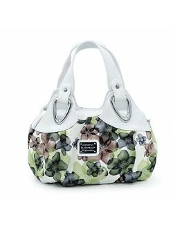 Medium Size Handbag For Ladies, Panzexin New Fashion Print Floral Bag Top Handle Handbags For Women