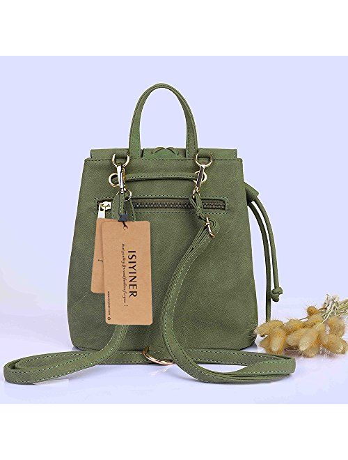 Lady Backpack Purse Casual Rucksack, Women Bohemia Small Bag with Tassel Travel