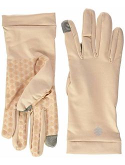 UPF 50  Men's Women's Gannett UV Gloves - Sun Protective