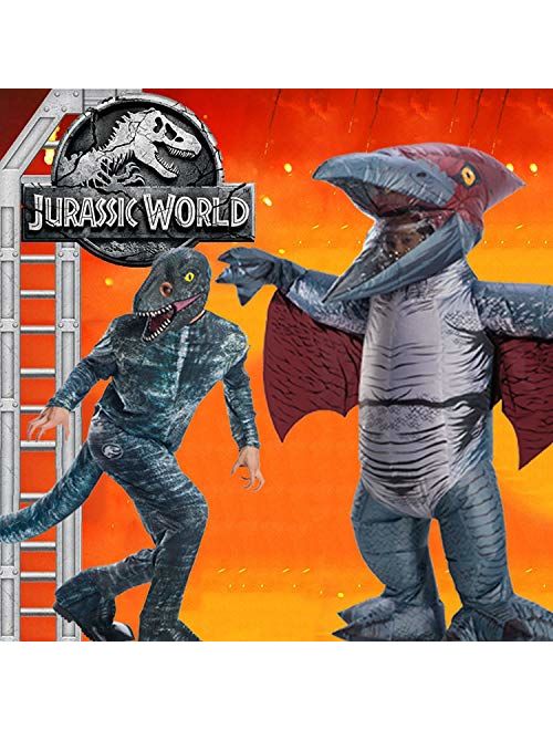 Rubie's Adult Official Jurassic World Inflatable Dinosaur Halloween Costume