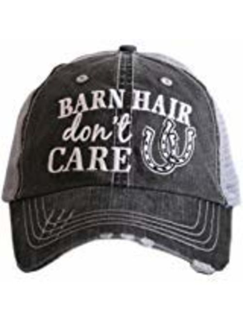 KATYDID Barn Hair Dont Care Baseball Cap - Trucker Hats for Women - Stylish Cute Sun Hat