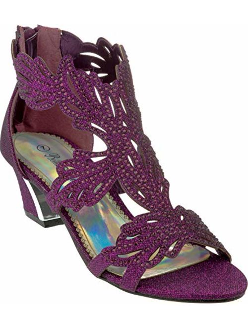 net03 Womens Evening Sandal Rhinestone Dress-Shoes
