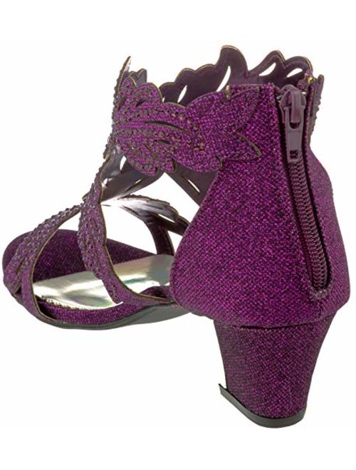 lime03 Women's Evening Sandal Rhinestone Dress-Shoes