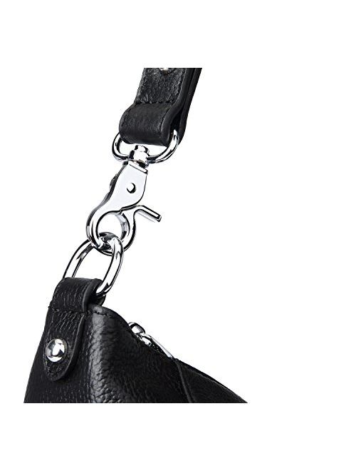 Heshe Womens Leather Shoulder Handbags Cross Body Bags Hobo Totes Top Handle Bag Satchel and Purse for Ladies