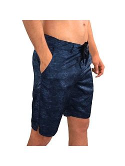 Dry Dudz Mens Boardshorts/Swim Trunks, Mens Athletics Shorts, Mens Golf Shorts or Mens Swim Shorts (Granite)