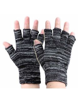 IGN1TE Touch Screen Winter Knit Gloves for Men & Women - Lightweight & Warm Thermal Magic Tech Gloves for Texting, Running, Driving, Hiking, Cycling & Casual Wear - 3-Fin
