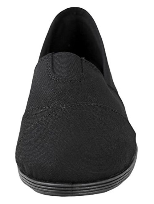 Soda Womens Obji Slip On Flat Shoes