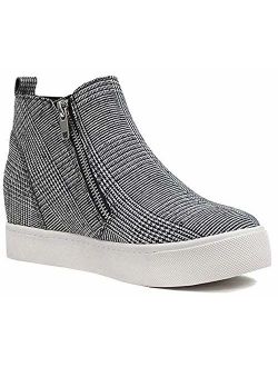 MVE Shoes Womens Stylish Multi-Colored Comfortable Cushioned Fashionable Sneaker