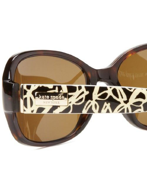 kate spade new york Women's Akira Polarized Rectangular Sunglasses