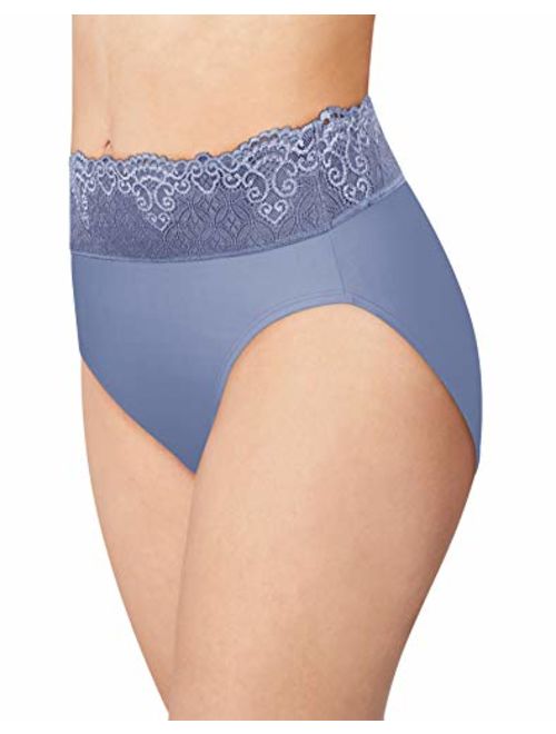 Bali Women's Passion for Comfort Hi-Cut Panty