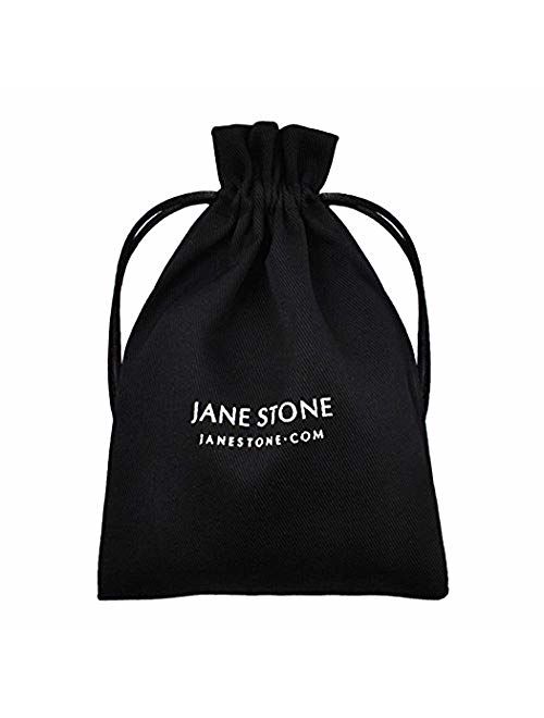 JANE STONE Fashion Floating Bubble Necklace Teardrop Bib Collar Statement Jewelry for Women