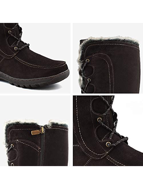 Comfy Moda Women's Warm Insulated Snow Boots Warsaw