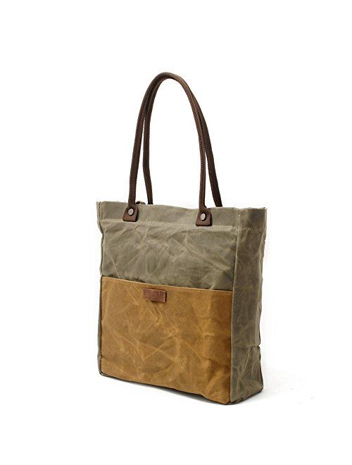Peacechaos Women's Canvas Waterproof Shoulder Hand Bag shopper bag Tote Bag Purse Handbag