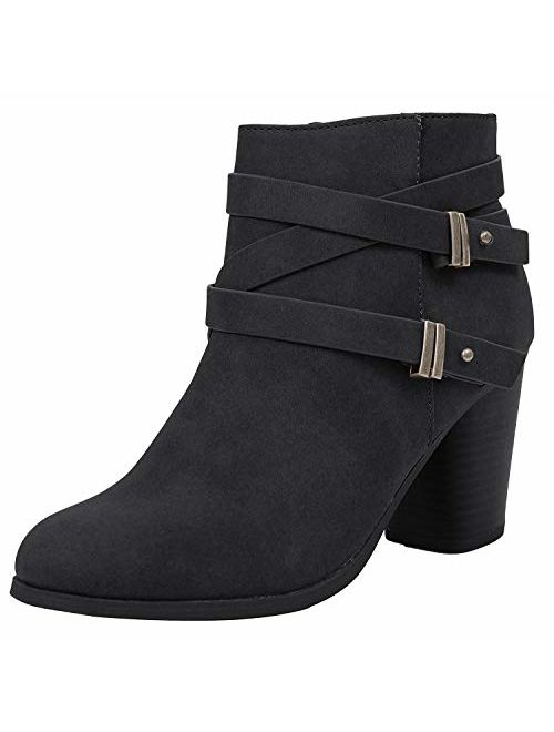 Buy SODA Women's Undine Pointy Toe Ankle Bootie Shoes online | Topofstyle