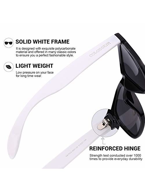Fashion Sunglasses for Women,100% UVA/UVB Protection Mirrored Lens,FDA Standard Glasses