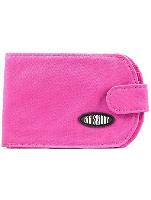 Big Skinny Women's Taxicat Bi-Fold Slim Wallet, Holds Up to 25 Cards