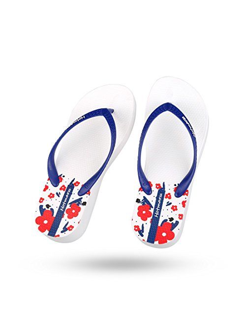 Hotmarzz Women's Fashion High Heel Stylish Platform Flip Flops Wedge Sandals Summer Beach Slippers