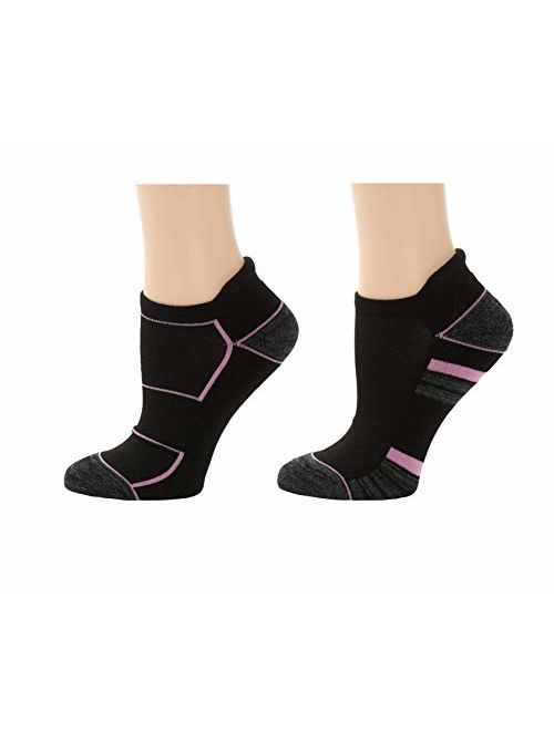 Top Step Women's No Show/Low Cut Performance Athletic Socks with Cushion Sole - 12 Pair