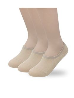 Eedor Women's 3 to 8 Pack No Show Low Cut Socks Thin Invisible Cotton Casual Non Slip Socks Hidden Flat Boat Liner S17